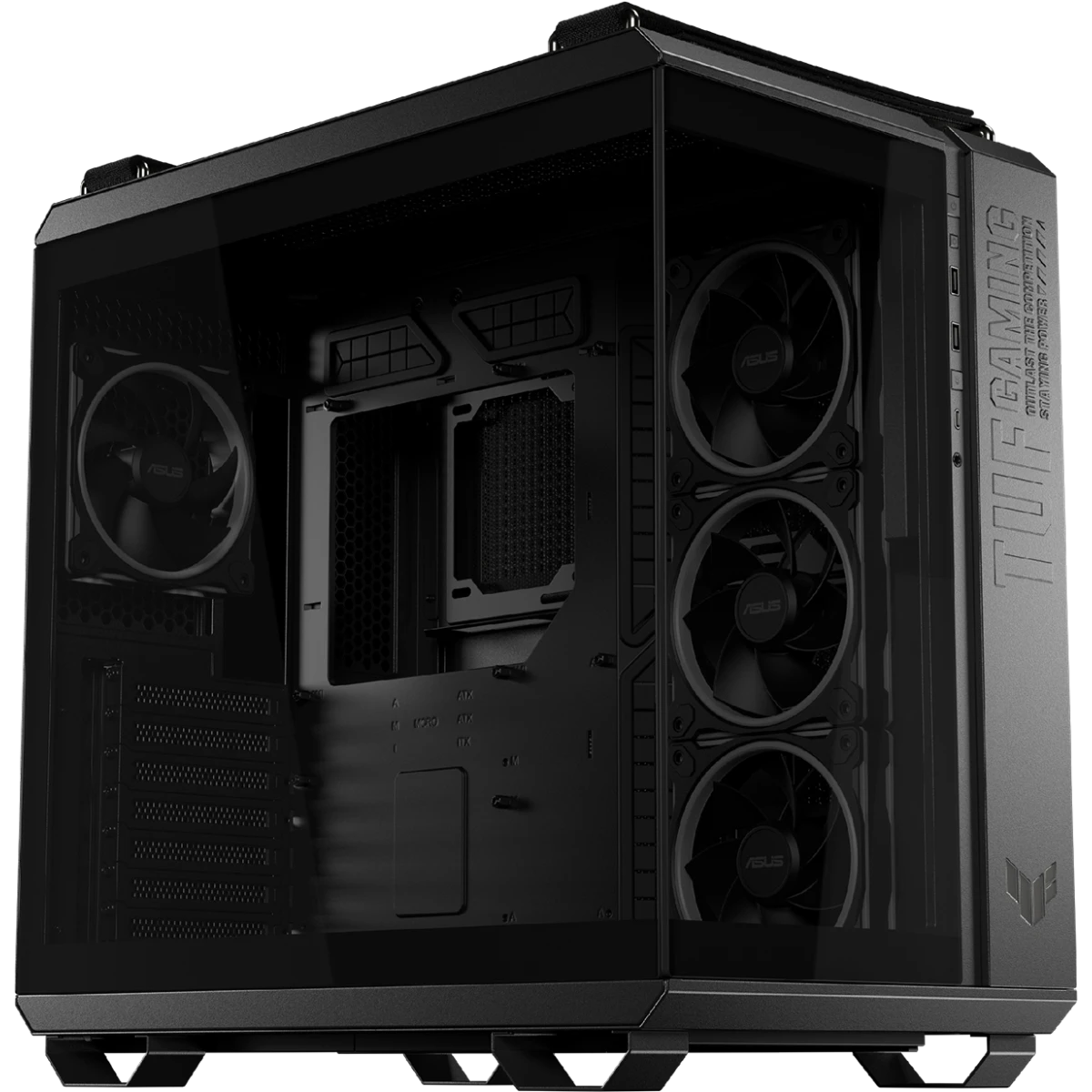 Boîtier ASUS TUF Gaming GT502 Horizon ARGB Black - 90DC0090-B19020 - photo 5