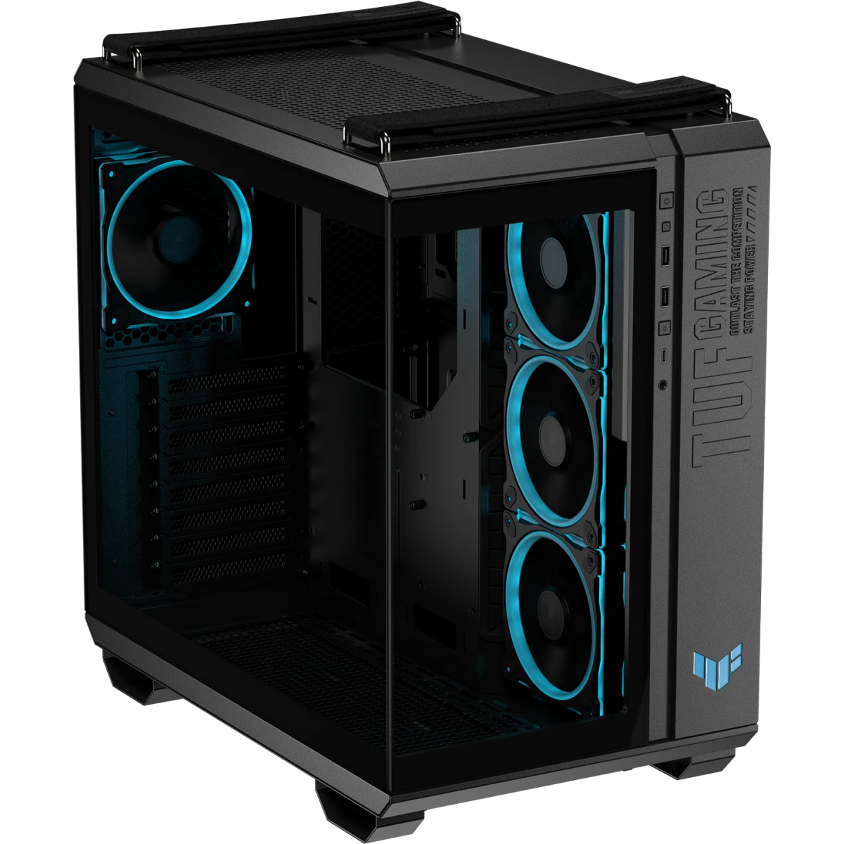 Boîtier ASUS TUF Gaming GT502 Horizon ARGB Black - 90DC0090-B19020 - photo 6