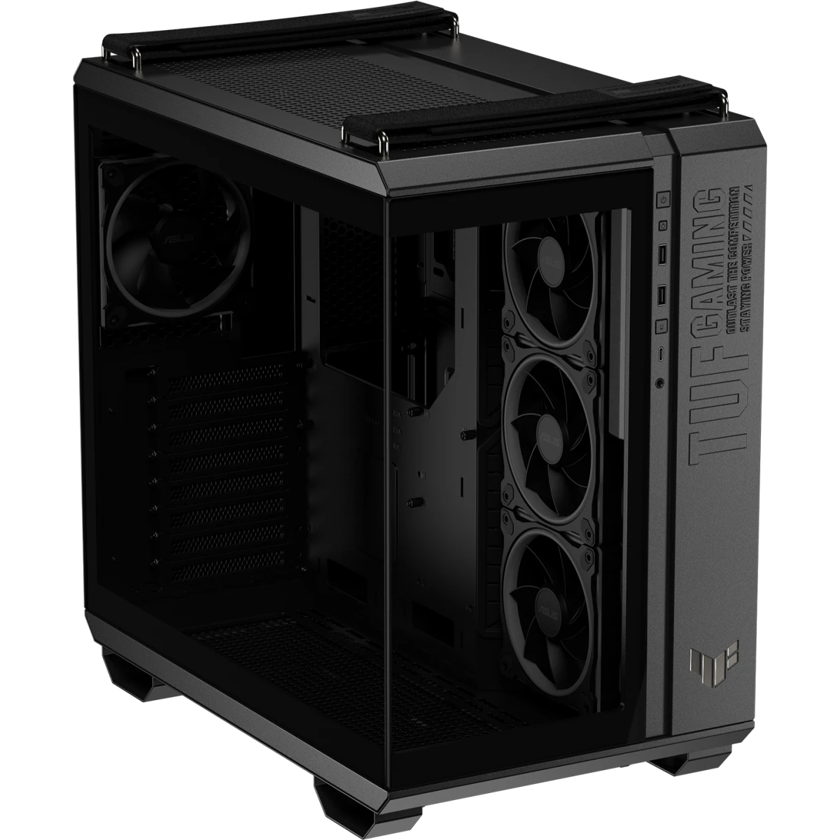 Boîtier ASUS TUF Gaming GT502 Horizon ARGB Black - 90DC0090-B19020 - photo 7