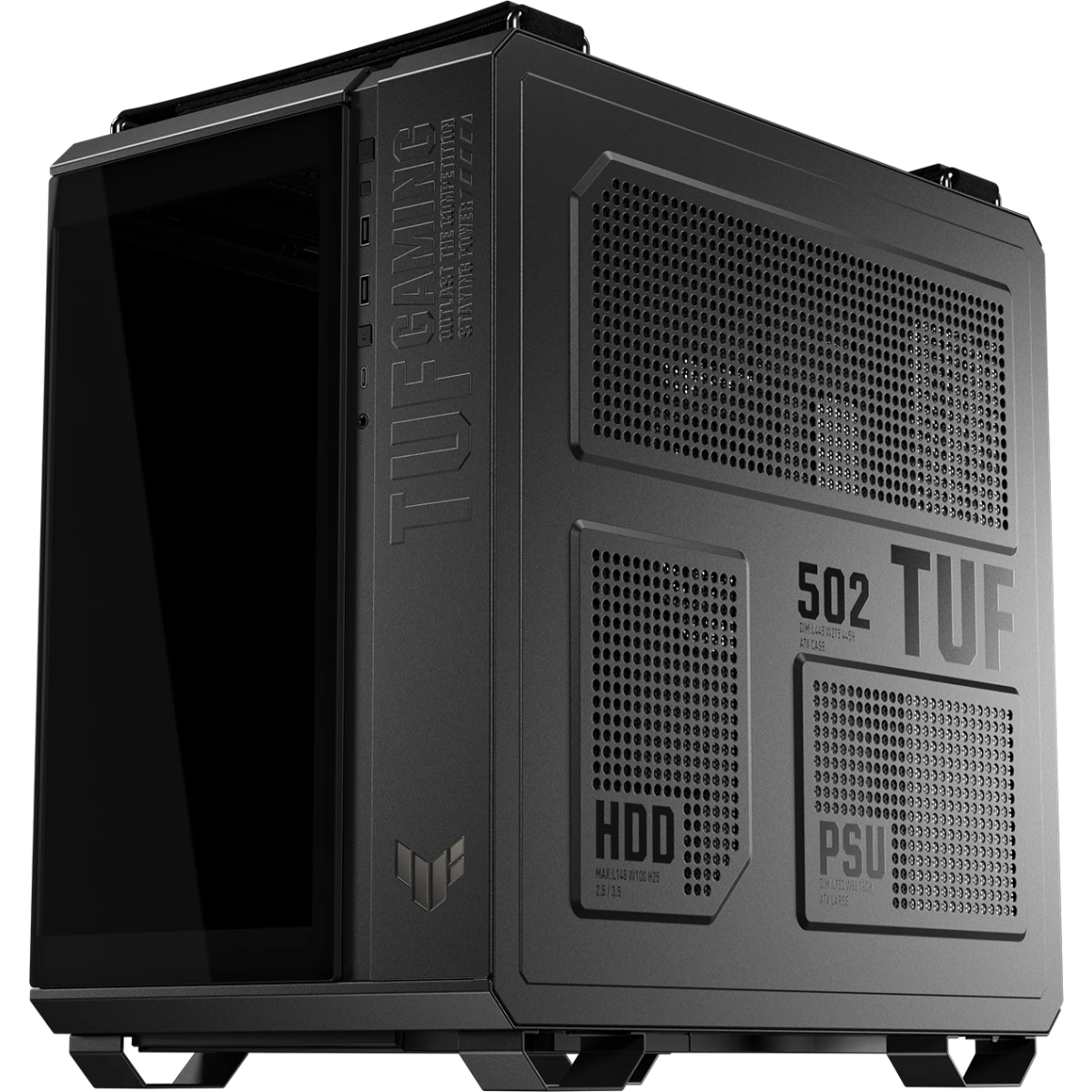 Boîtier ASUS TUF Gaming GT502 Horizon ARGB Black - 90DC0090-B19020 - photo 15