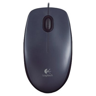souris Logitech M90 Optical Mouse Dark Grey (910-001793/910-001794/910-001795) - 910-001794/910-001793