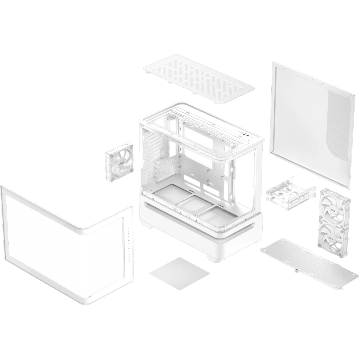 Boîtier ASUS Prime AP202 TG ARGB White - 90DC00P3-B19000 - photo 18