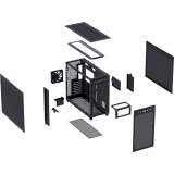 Boîtier ASUS Prime AP303 Mesh Black (90DC00V0-B39000)