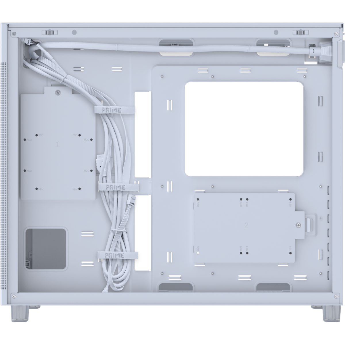 Boîtier ASUS Prime AP303 Mesh White - 90DC00V3-B39000 - photo 9
