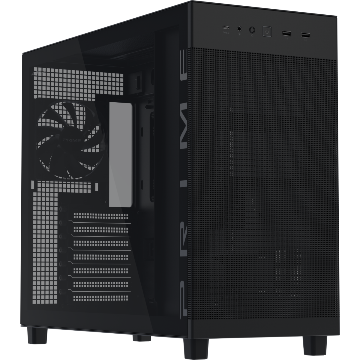 Boîtier ASUS Prime AP303 TG Black - 90DC00V0-B39010
