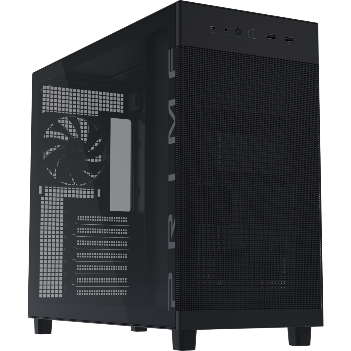Boîtier ASUS Prime AP303 TG Black - 90DC00V0-B39010 - photo 2