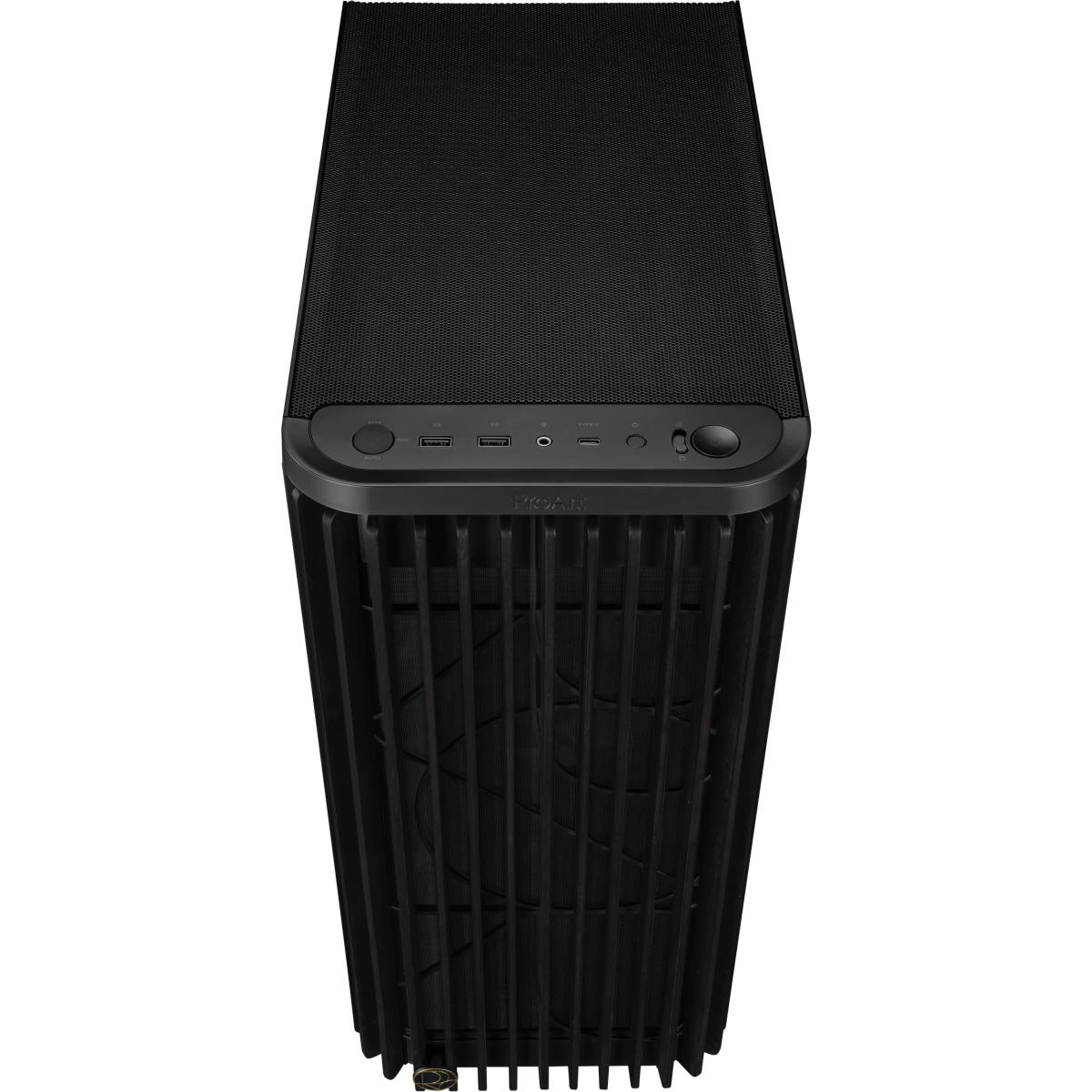 boîtier ASUS ProArt PA401 Wood Edition Mesh Panel Black - 90DC00M0-B39040 - photo 4