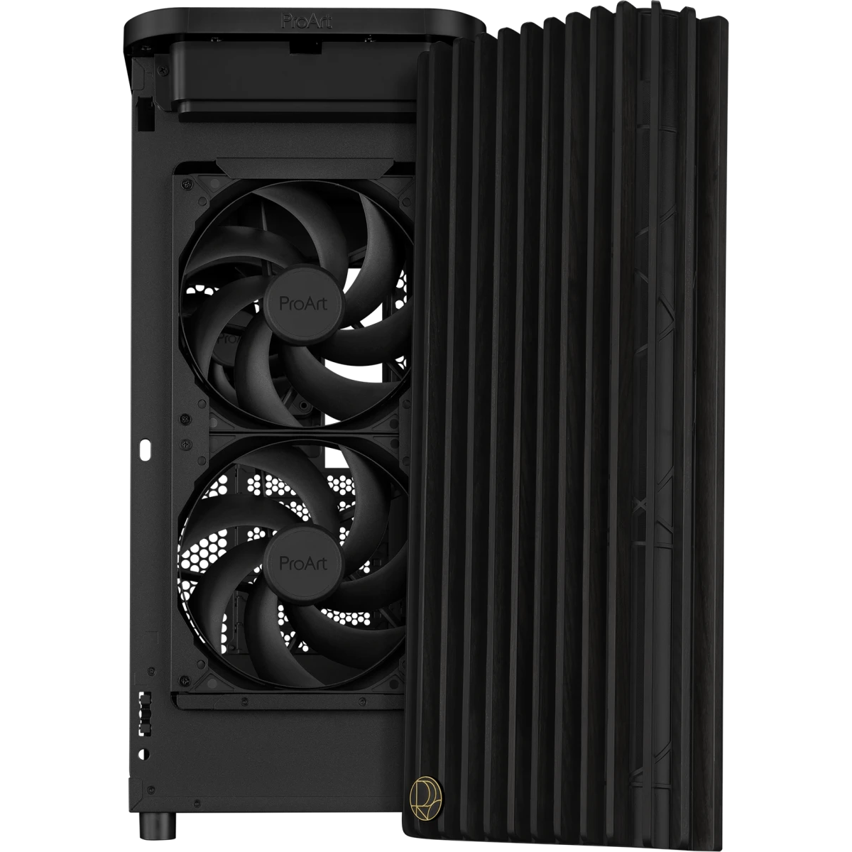 boîtier ASUS ProArt PA401 Wood Edition Mesh Panel Black - 90DC00M0-B39040 - photo 11