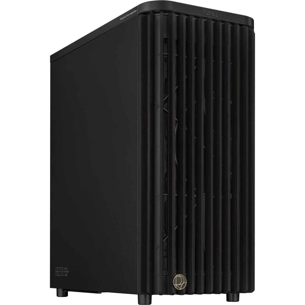 Boîtier ASUS ProArt PA401 Wood Edition Metal Panel Black - 90DC00M0-B39010