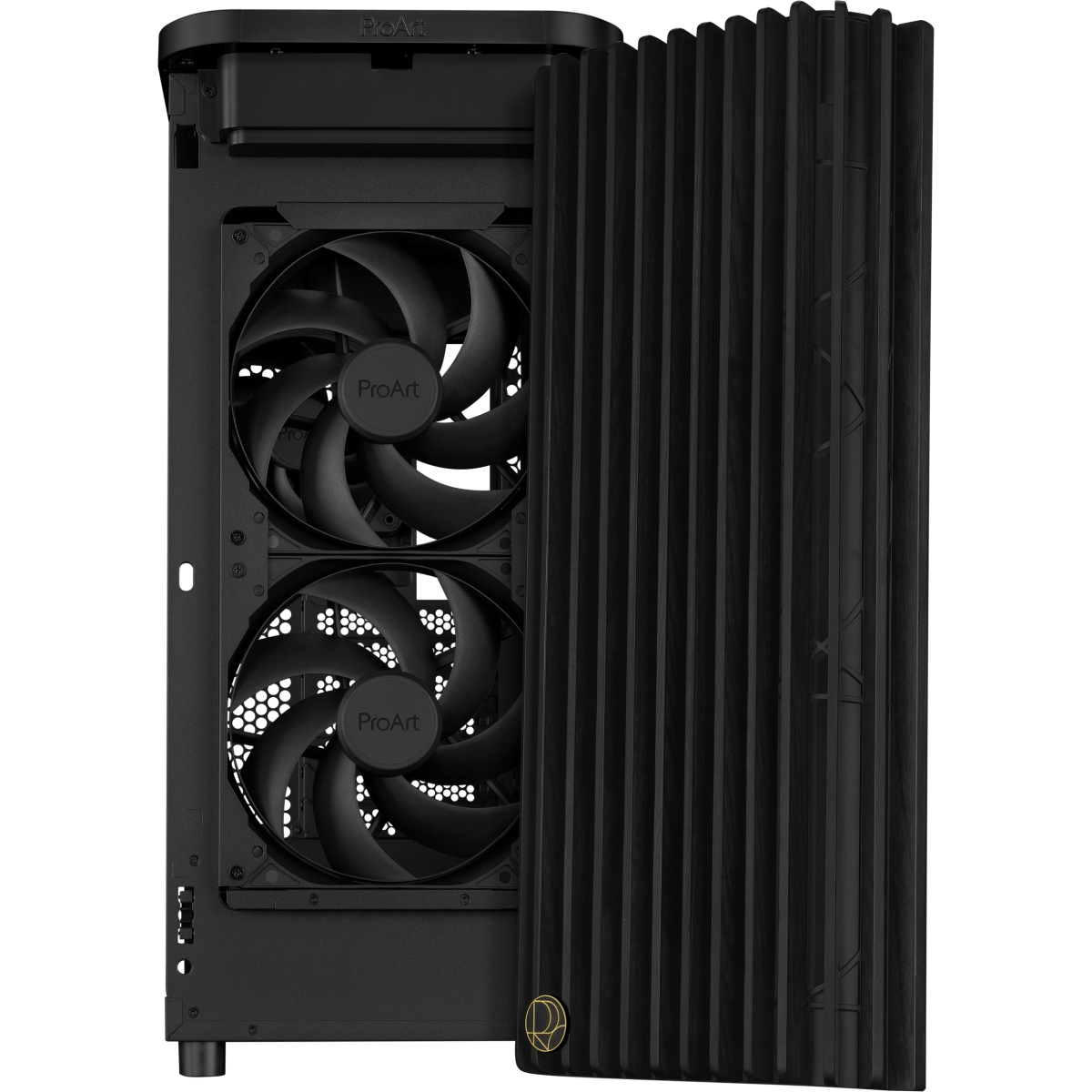 Boîtier ASUS ProArt PA401 Wood Edition Metal Panel Black - 90DC00M0-B39010 - photo 8