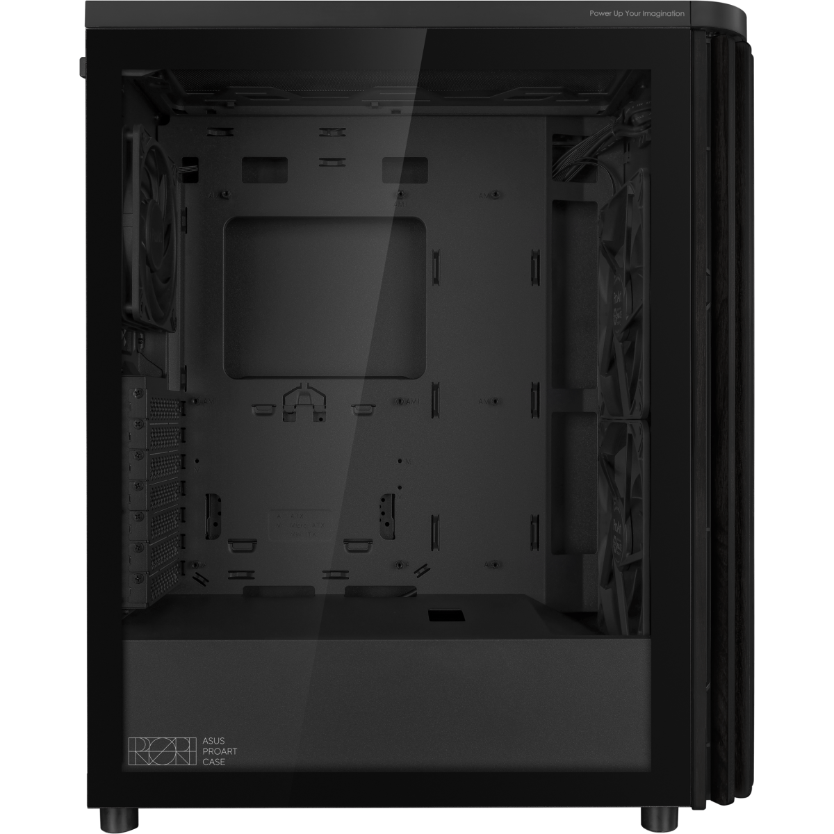 Boîtier ASUS ProArt PA401 Wood Edition Tempered Glass Panel Black - 90DC00M0-B39000 - photo 6