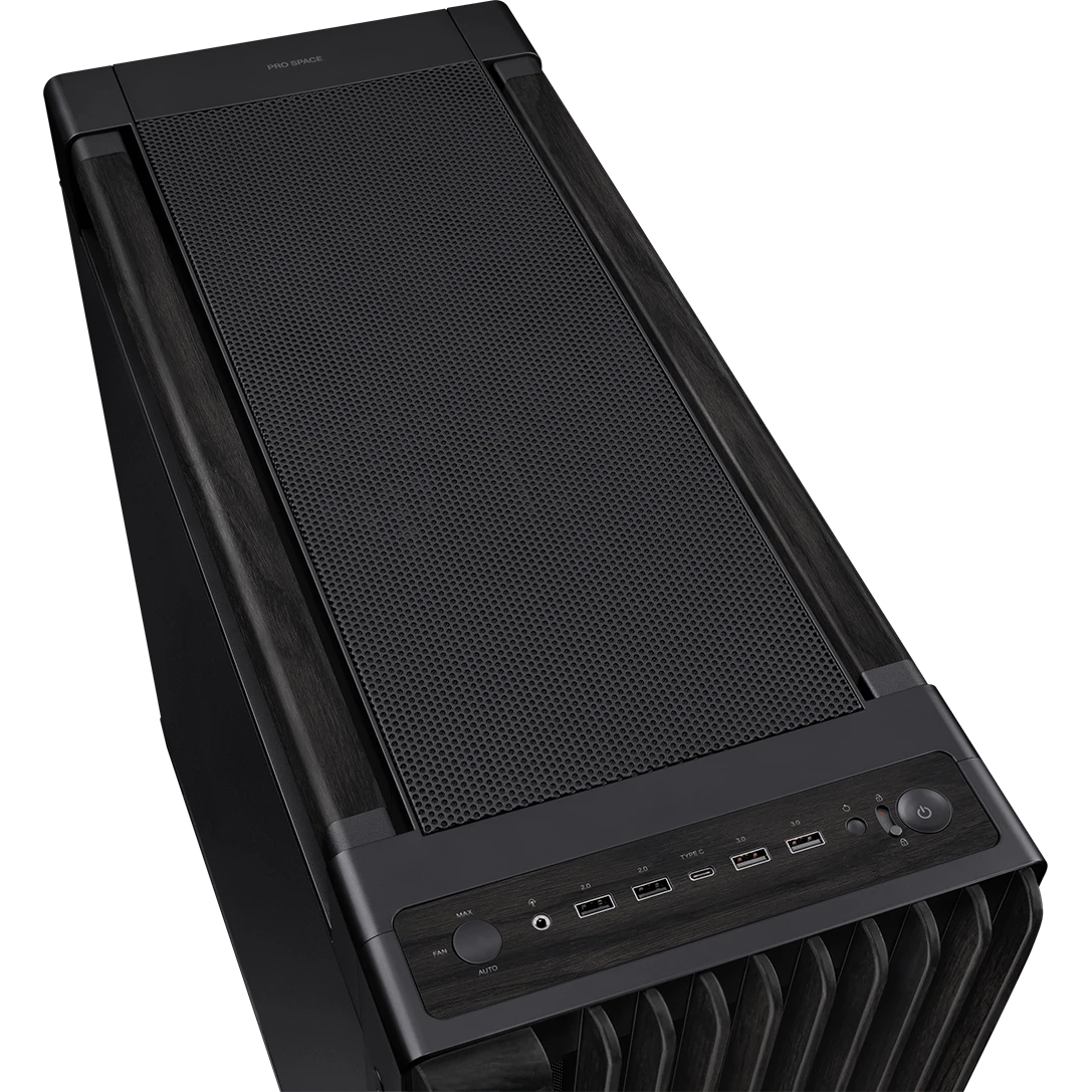 Boîtier ASUS ProArt PA602 Wood Edition Metal Panel Black - 90DC00J0-B09020 - photo 7