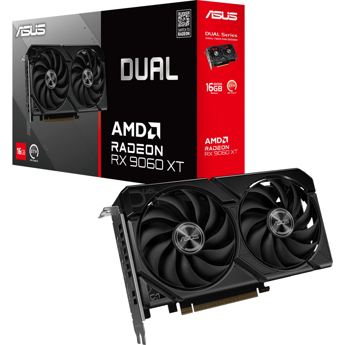 carte graphique AMD Radeon RX 9060 XT ASUS 16GB (DUAL-RX9060XT-16G) - photo 11
