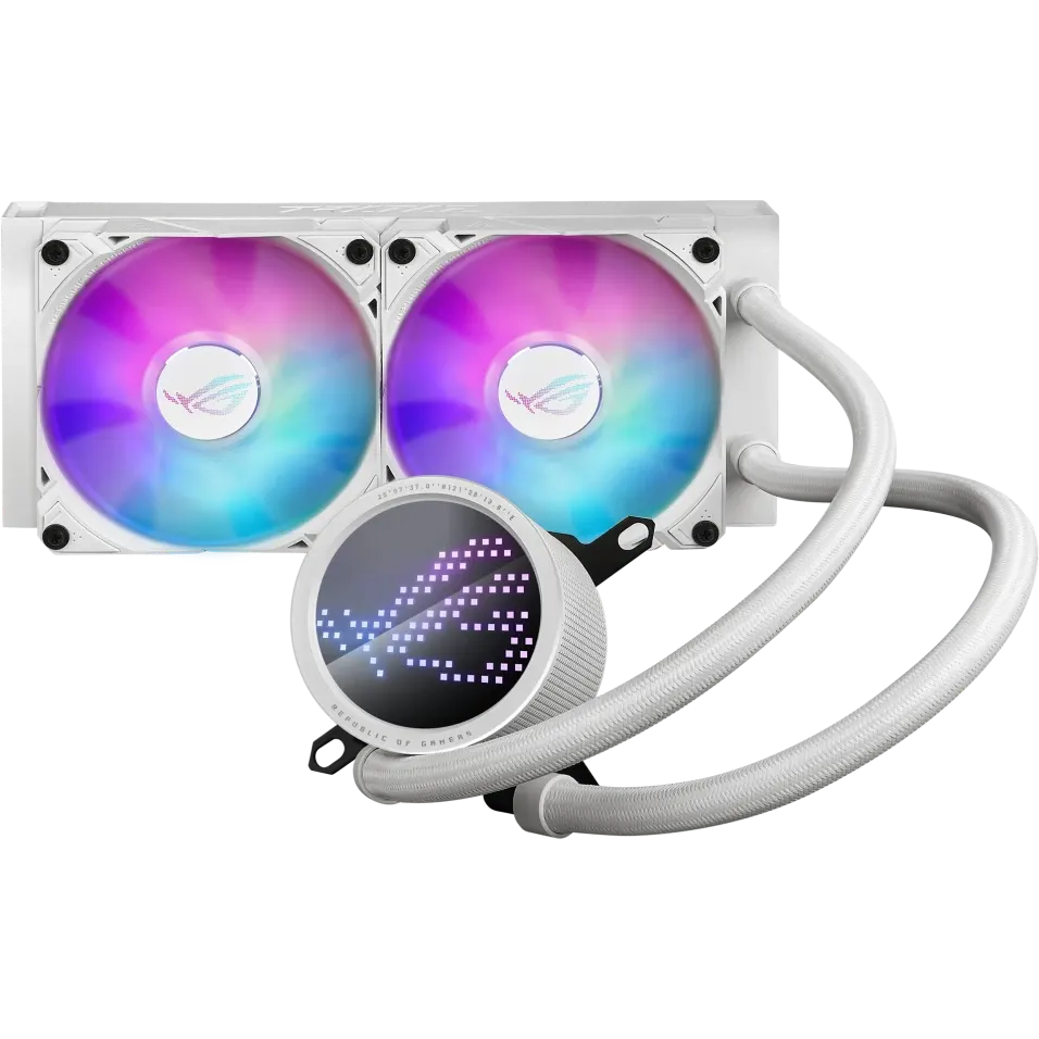 Système de refroidissement liquide ASUS ROG RYUO III 240 ARGB White - 90RC00J2-M0UAY0