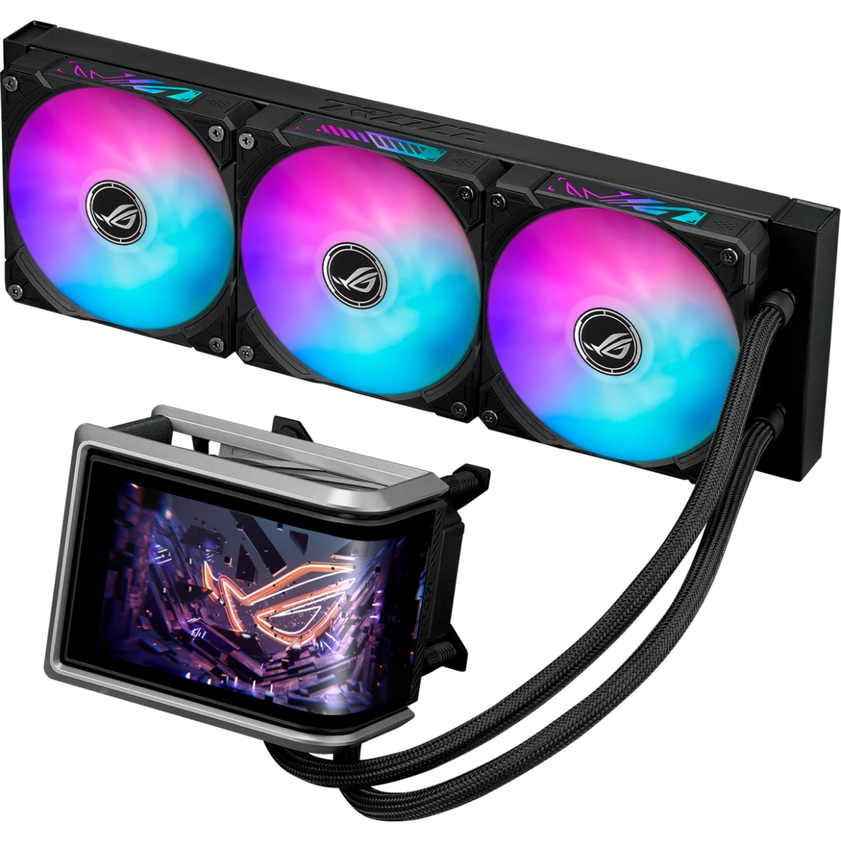 système de refroidissement liquide ASUS ROG RYUO IV 360 ARGB Black - 90RC01N1-B0EAY0 - photo 2
