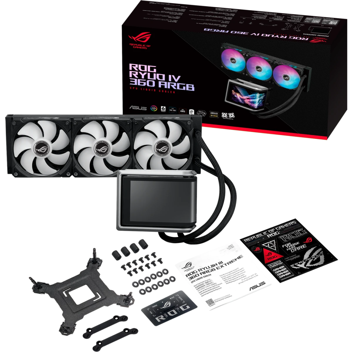 système de refroidissement liquide ASUS ROG RYUO IV 360 ARGB Black - 90RC01N1-B0EAY0 - photo 10