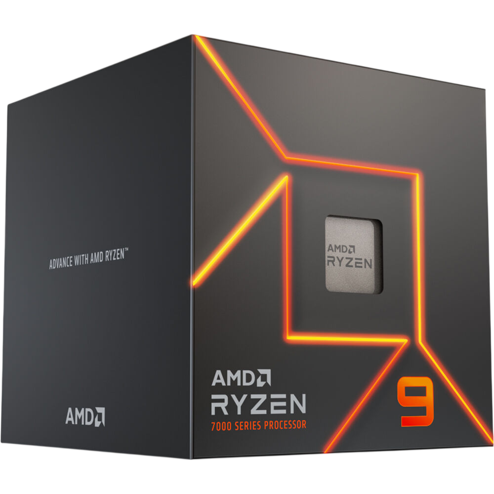 Processeur AMD Ryzen 9 7900 BOX - 100-100000590BOX