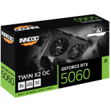 Carte graphique NVIDIA GeForce RTX 5060 INNO3D Twin X2 OC V2 8GB (N50602-08D7X-195071N)