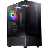 Boîtier ADATA XPG INVADER X MINI Black (INVADERXMINIMT-BKCWW)