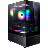 Boîtier ADATA XPG INVADER X MINI Black (INVADERXMINIMT-BKCWW)