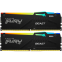 Mémoire vive 32GB DDR5 6000MHz Kingston Fury Beast RGB (KF560C30BBEAK2-32) (2x16GB KIT)