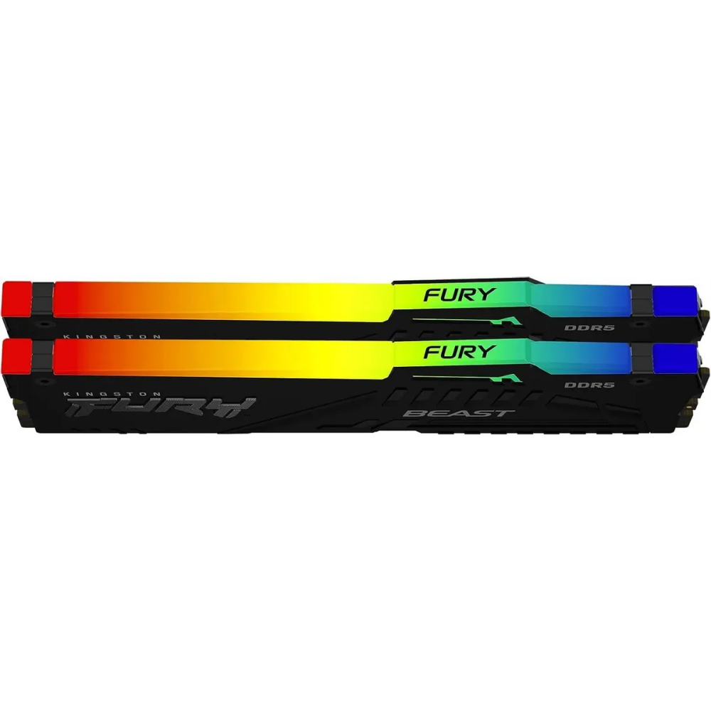 Mémoire vive 32GB DDR5 6000MHz Kingston Fury Beast RGB (KF560C30BBEAK2-32) (2x16GB KIT) - photo 3