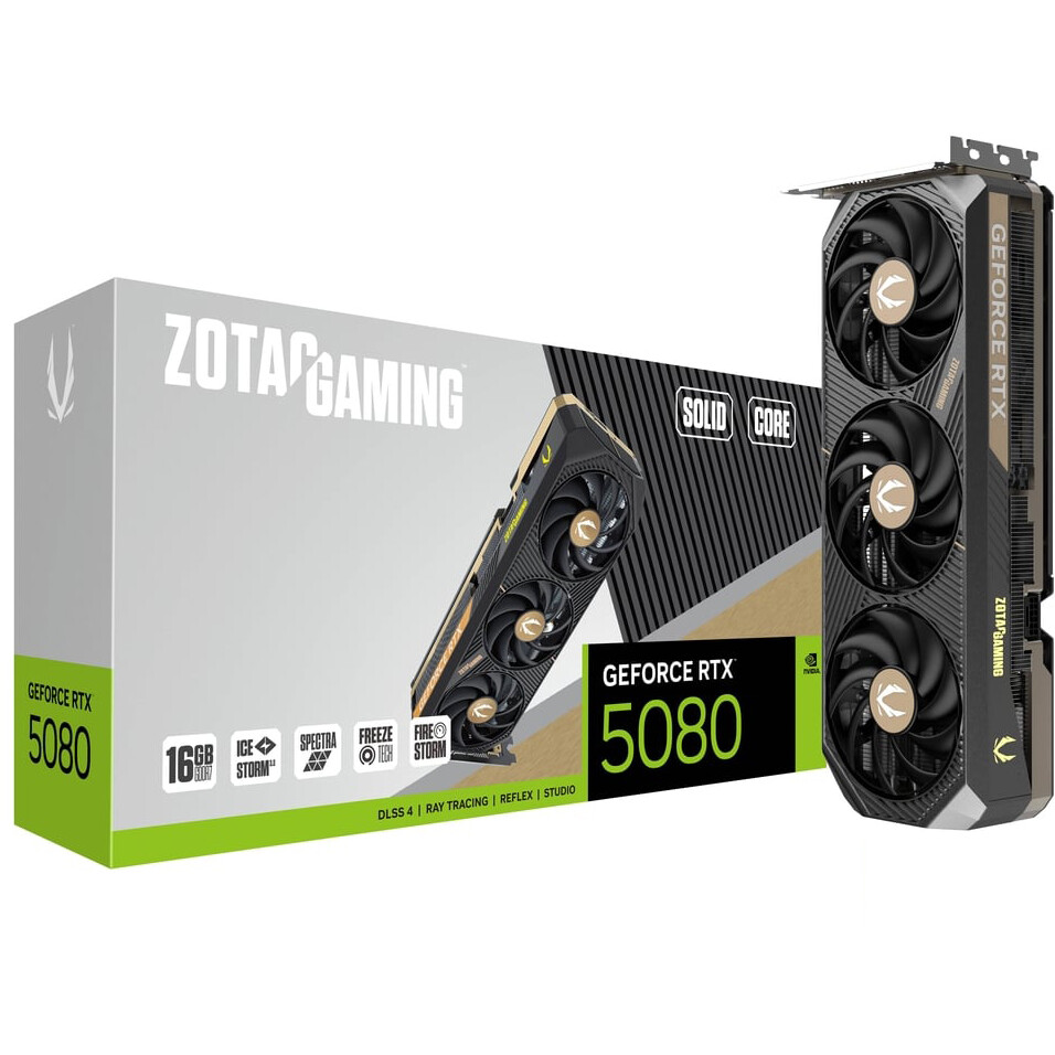 carte graphique NVIDIA GeForce RTX 5080 Zotac SOLID CORE 16GB (ZT-B50800D2-10P) - photo 7