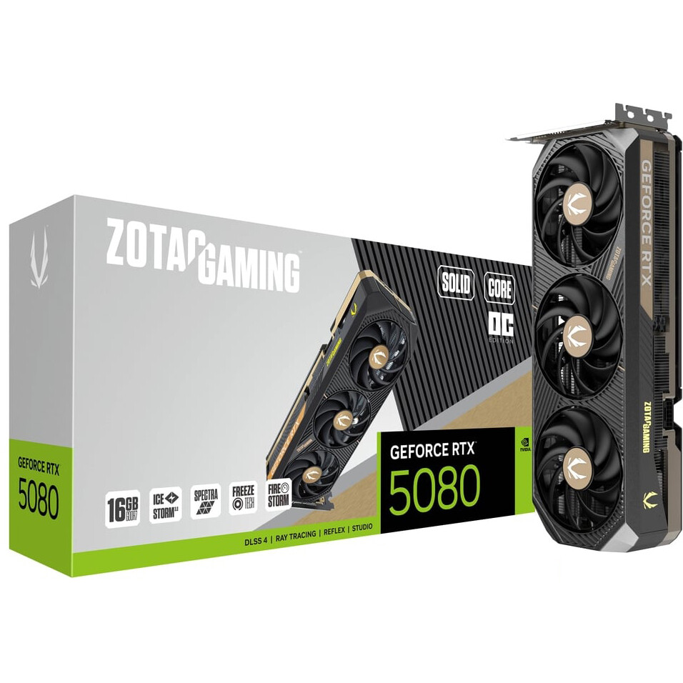 carte graphique NVIDIA GeForce RTX 5080 Zotac SOLID CORE OC 16GB (ZT-B50800J2-10P) - photo 7