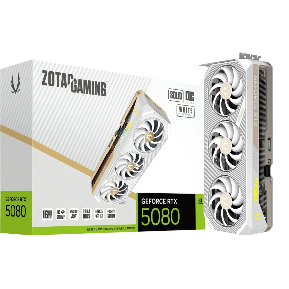carte graphique NVIDIA GeForce RTX 5080 Zotac SOLID White Edition OC 16GB (ZT-B50800Q-10P) - photo 7