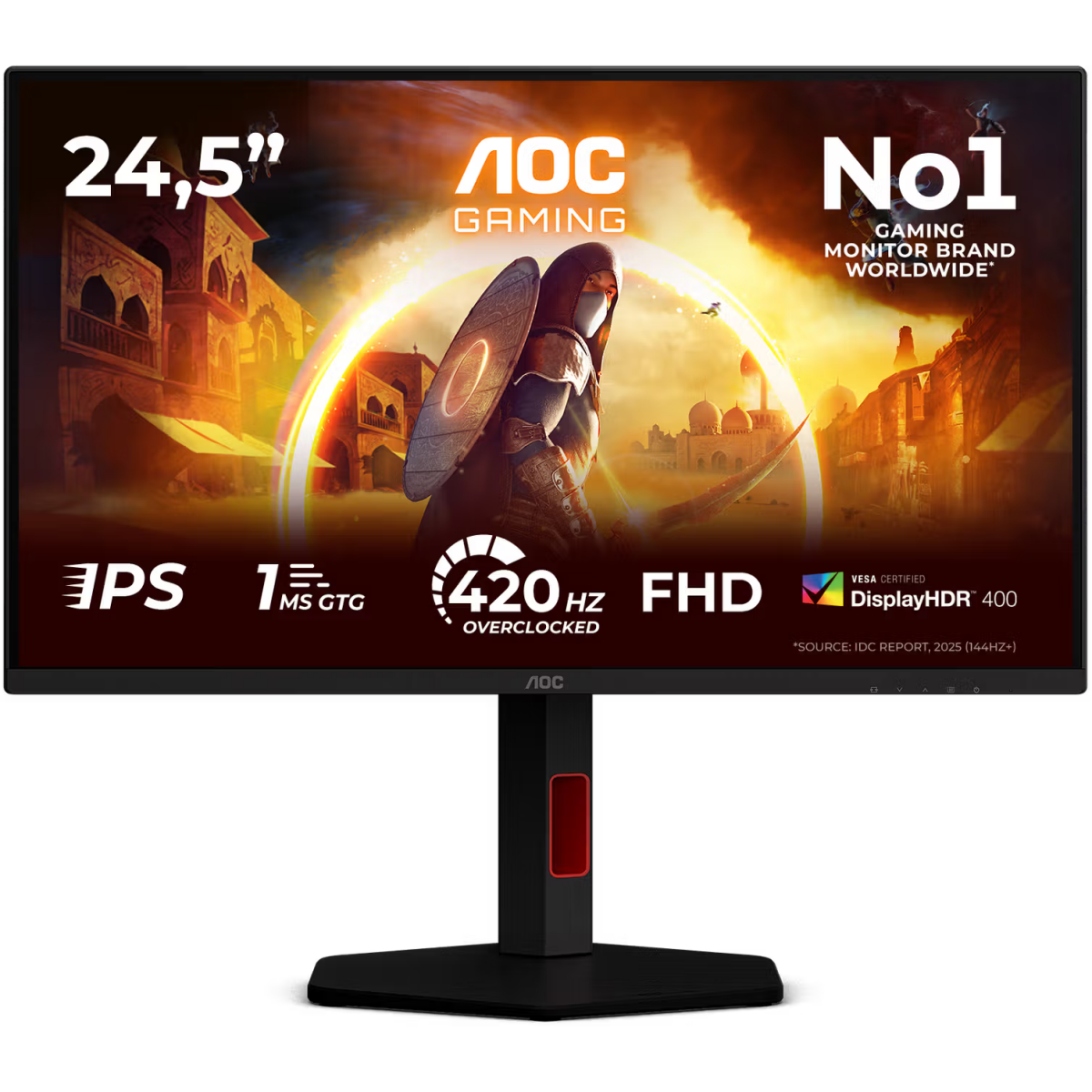 moniteur AOC 25" 25G4KUR