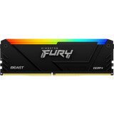 Mémoire vive 8GB DDR4 3600MHz Kingston Fury Beast RGB (KF436C17BB2A/8)