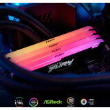 Mémoire vive 8GB DDR4 3600MHz Kingston Fury Beast RGB (KF436C17BB2A/8)