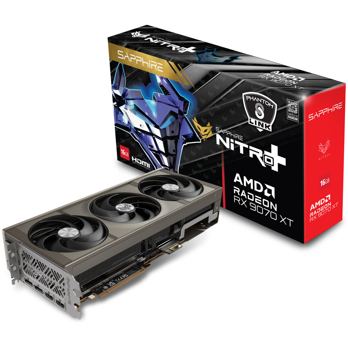 carte graphique AMD Radeon RX 9070 XT Sapphire Nitro+ PhantomLink Edition OC 16GB (11348-08-20G) - photo 6
