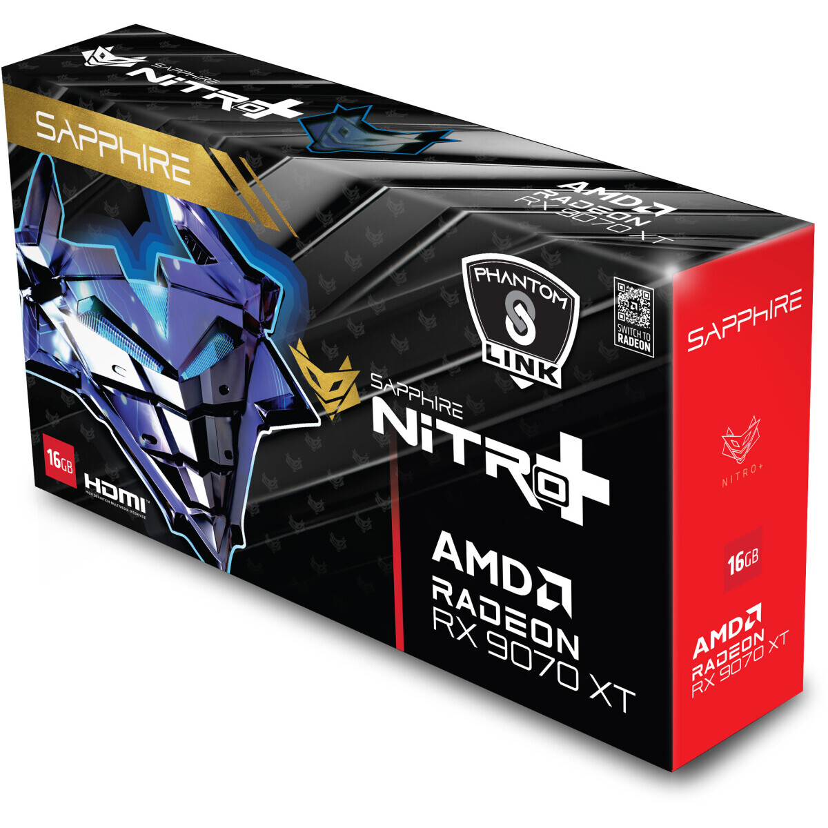 carte graphique AMD Radeon RX 9070 XT Sapphire Nitro+ PhantomLink Edition OC 16GB (11348-08-20G) - photo 7