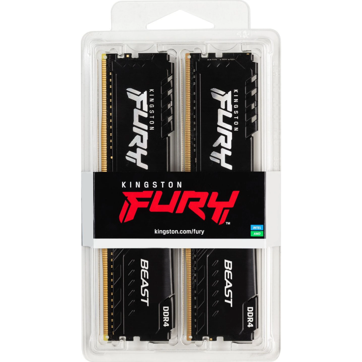 mémoire vive 16GB DDR4 3600MHz Kingston Fury Beast (KF436C17BBK2/16) (2x8GB KIT) - photo 4