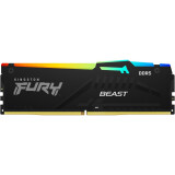 Mémoire vive 16GB DDR5 5200MHz Kingston Fury Beast RGB (KF552C40BBAK2-16) (2x8GB KIT)