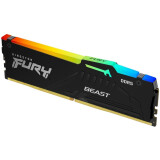 Mémoire vive 16GB DDR5 5200MHz Kingston Fury Beast RGB (KF552C40BBAK2-16) (2x8GB KIT)