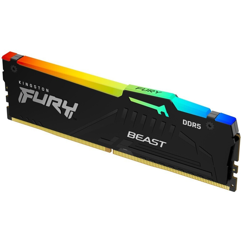 Mémoire vive 16GB DDR5 5200MHz Kingston Fury Beast RGB (KF552C40BBAK2-16) (2x8GB KIT) - photo 4