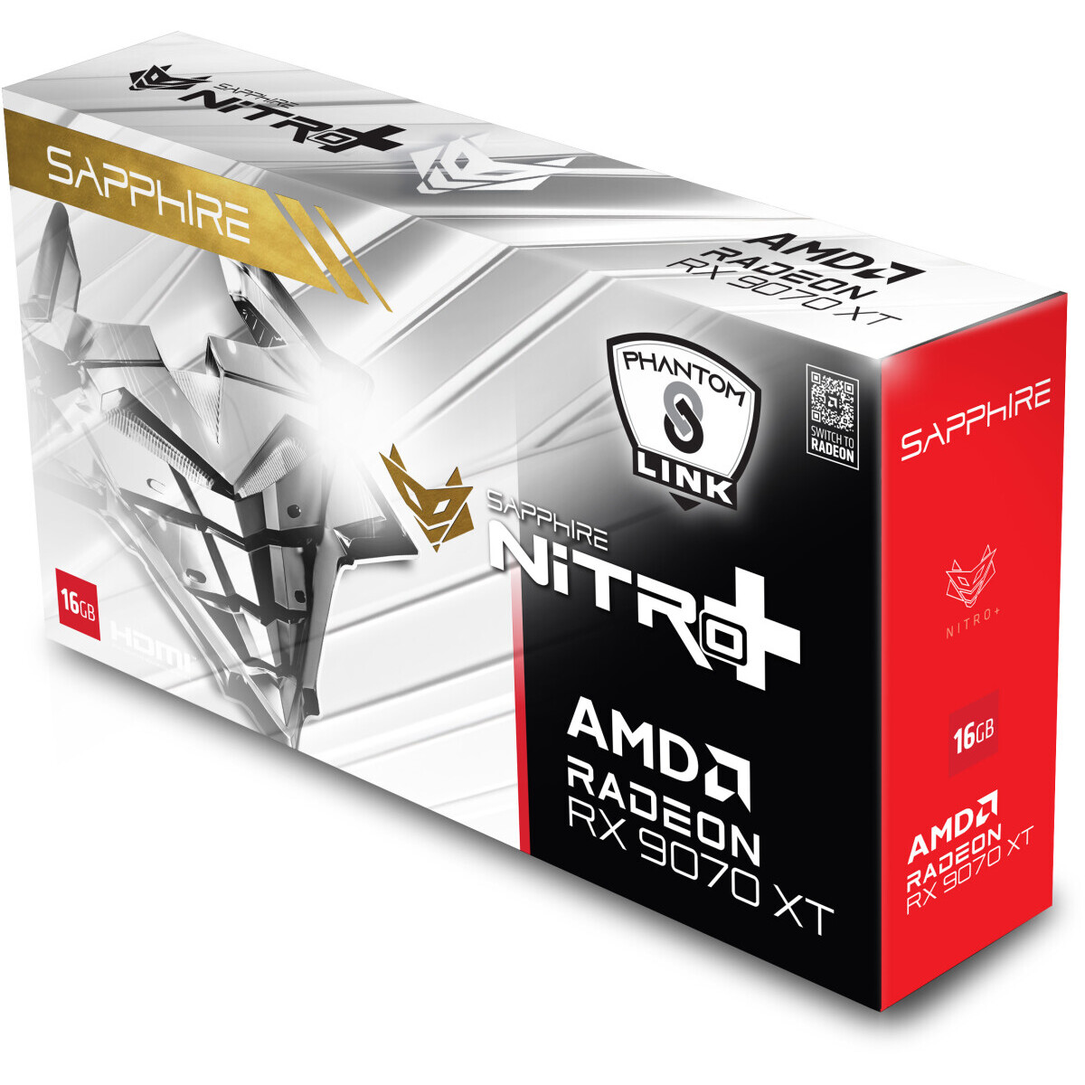 carte graphique AMD Radeon RX 9070 XT Sapphire Nitro+ PhantomLink Polar Edition OC 16GB (11348-09-20G) - photo 7