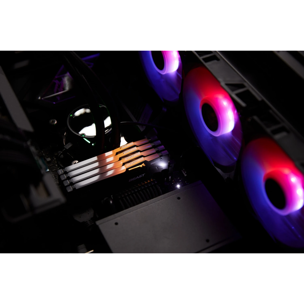 mémoire vive 16GB DDR5 6000MHz Kingston Fury Beast RGB (KF560C36BBEAK2-16) (2x8GB KIT) - photo 7