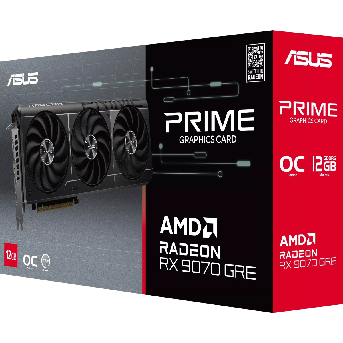 Carte graphique AMD Radeon RX 9070 GRE ASUS PRIME EVO OC 16GB (PRIME-RX9070GRE-O12G-EVO) - photo 12