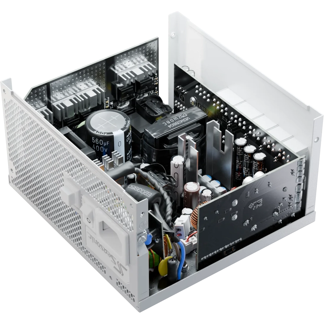 Alimentation électrique 750W Seasonic FOCUS GX-750 ATX 3.1 White - FOCUS-GX-750-V4-WHITE - photo 9