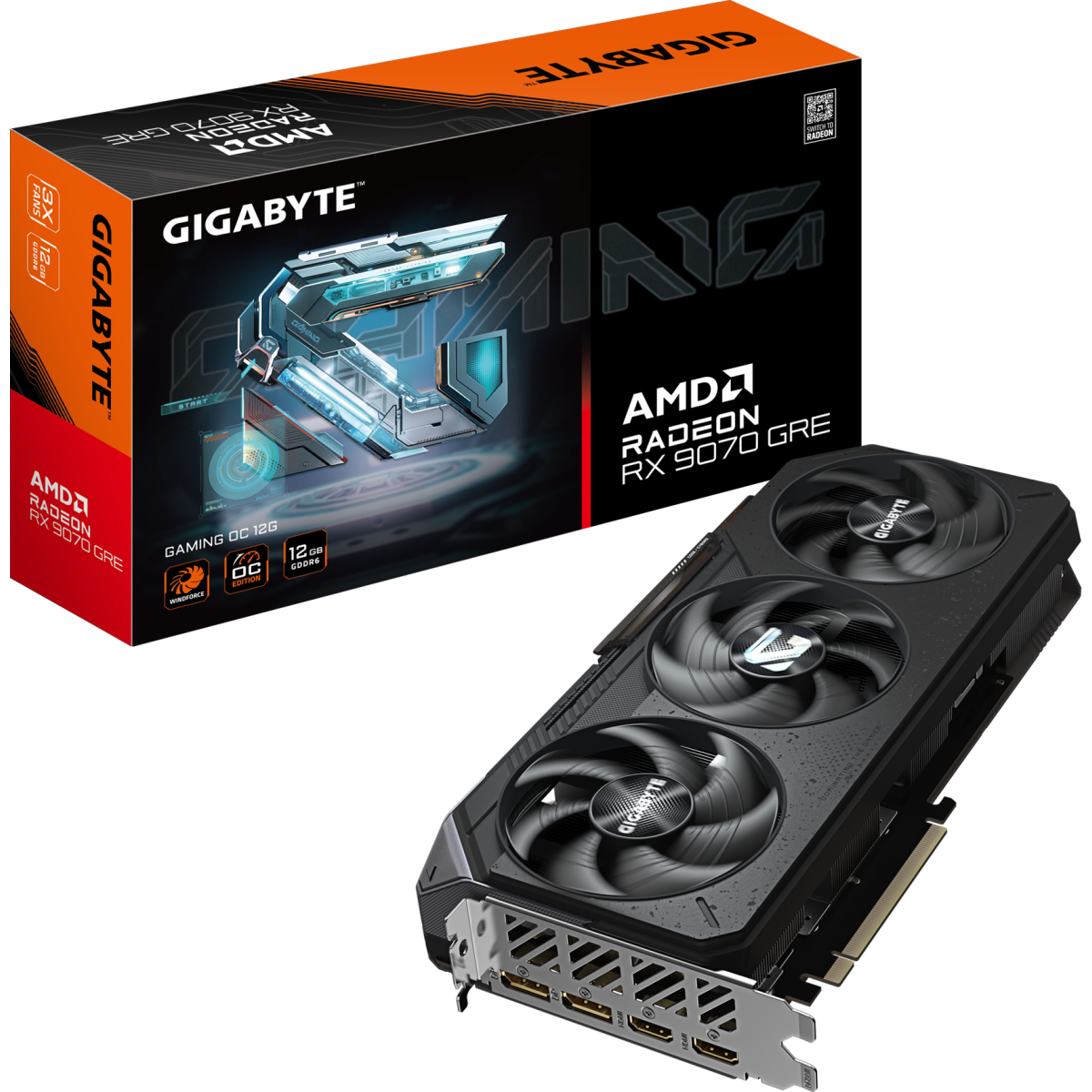 carte graphique AMD Radeon RX 9070 GRE Gigabyte GAMING OC 12GB (GV-R907GREGAMING OC-12GD) - photo 10