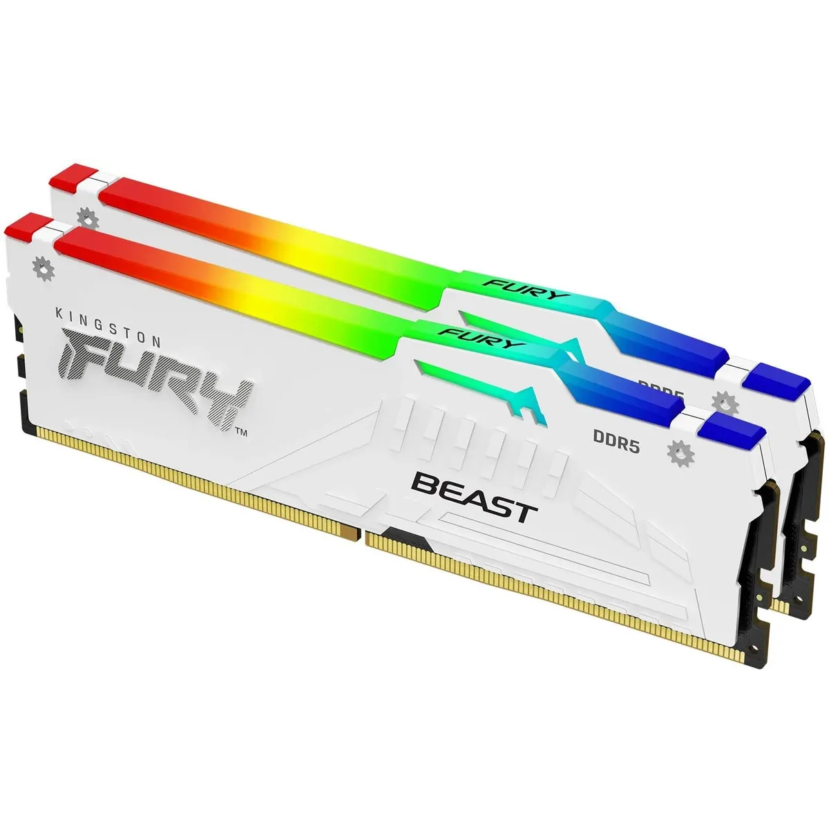 mémoire vive 32GB DDR5 6000MHz Kingston Fury Beast RGB (KF560C30BWEAK2-32) (2x16GB KIT) - photo 2
