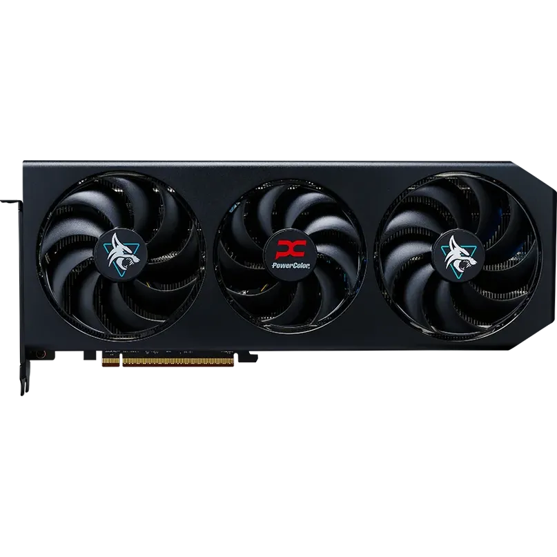 carte graphique AMD Radeon RX 9070 GRE PowerColor Hellhound OC 12GB (RX9070GRE 12G-L/OC)