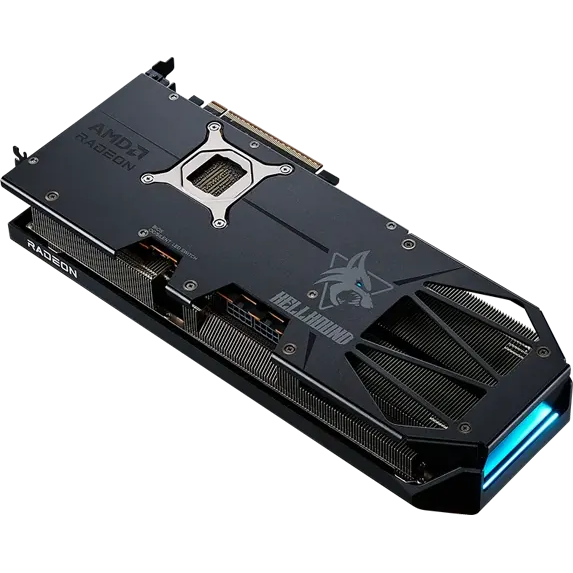 carte graphique AMD Radeon RX 9070 GRE PowerColor Hellhound OC 12GB (RX9070GRE 12G-L/OC) - photo 4