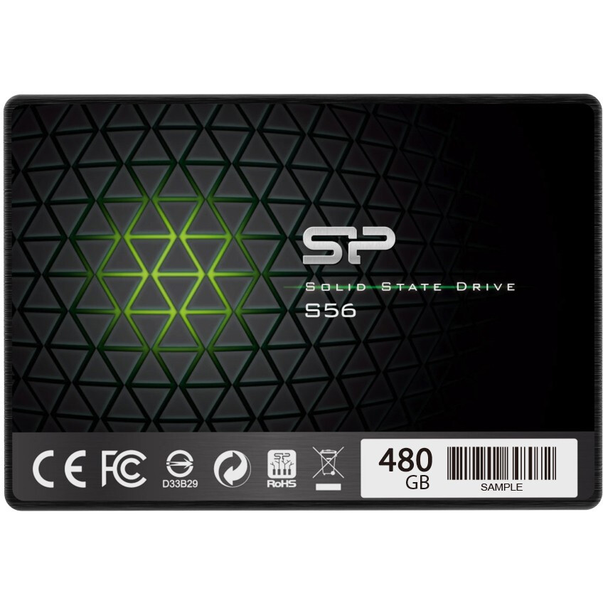 stockage SSD 480GB Silicon Power S56 (SP480GBSS3S56A25)