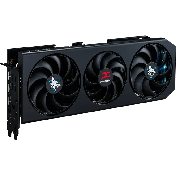 carte graphique AMD Radeon RX 9070 XT PowerColor Hellhound OC 16GB (RX9070XT 16G-L/OC) - photo 2