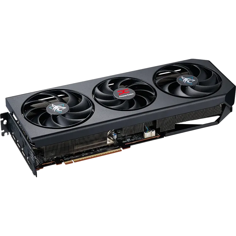 carte graphique AMD Radeon RX 9070 XT PowerColor Hellhound OC 16GB (RX9070XT 16G-L/OC) - photo 3