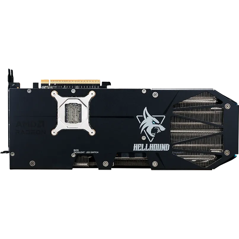 carte graphique AMD Radeon RX 9070 XT PowerColor Hellhound OC 16GB (RX9070XT 16G-L/OC) - photo 4